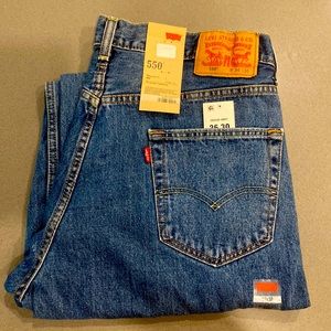 New men’s 550 Levi’s jeans